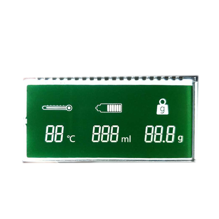 Pantalla LCD digital de 7 segmentos